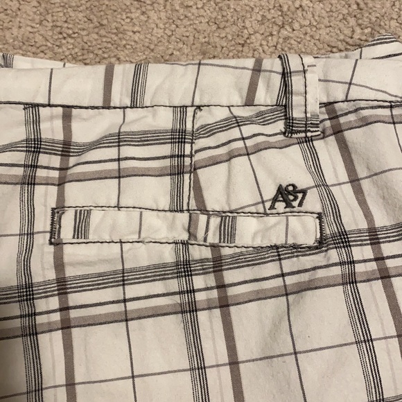💥💥 SOLD 💥💥 Great Aeropostale stretch plaid shorts size 9/10 - Picture 5 of 6